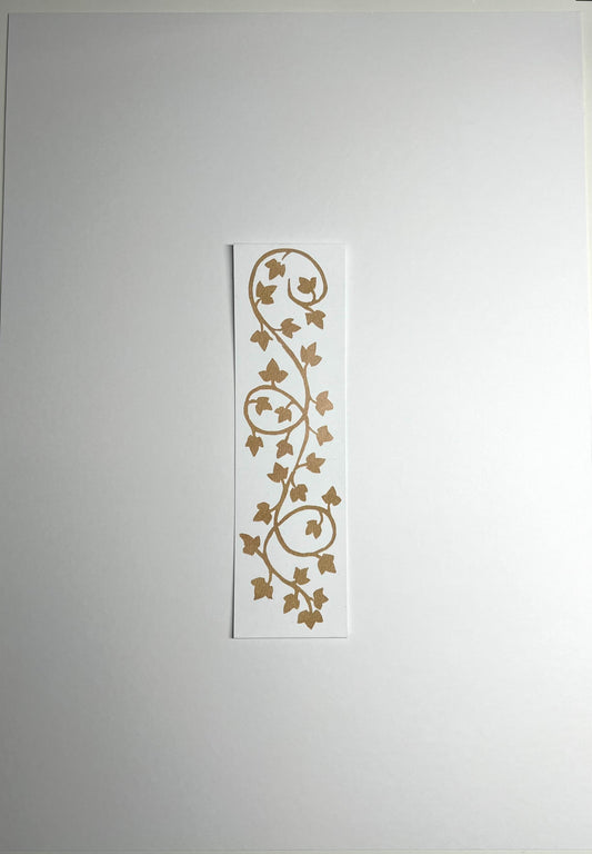 Ivy Scroll Bookmark